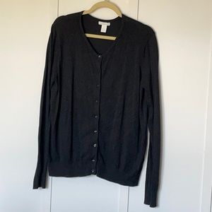 Charcoal Cardigan